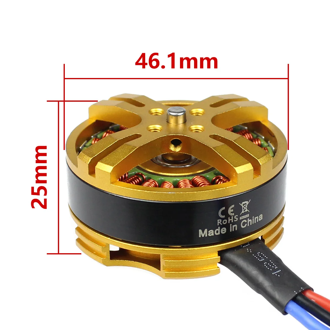 RC 4108 380KV/580KV/720KV Fırçasız Drone Motoru