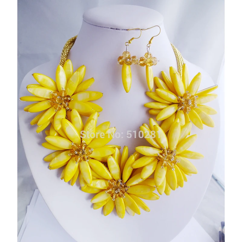 

new ! Fashon Shell Pearl Beads Necklace Pearl Set With Shell Flower