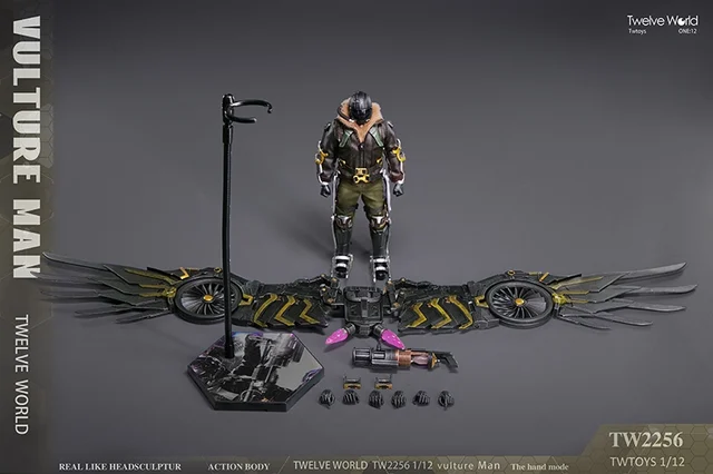 In Stock TWTOYS TW2256 1/12 Scale Vulture Warrior Michael Keaton 