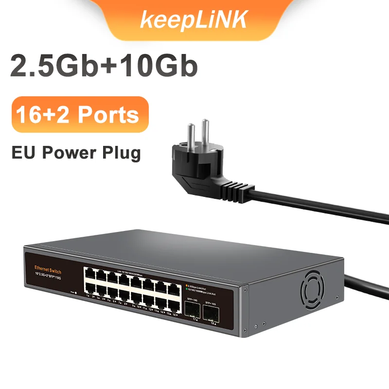 Switch with EU Plug