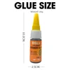 20g Instant Tire Repair Black Glue Liquid Strong Rubber Wear-resistant Non-corrosive Adhesive Instant Bond Leather 4