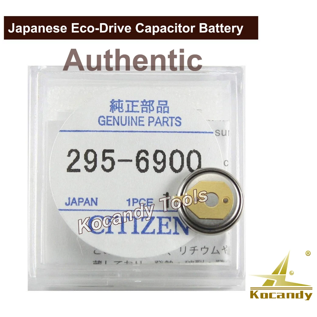 Citizen Battery 295.69 Eco-Drive Condensatore Batteria Sigillata In Fabbrica Ricambio Originale N. 295-6900 Accumulatore Batteria Orologio