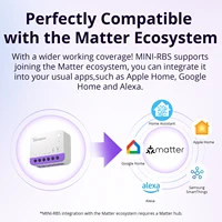 SONOFF MINI-RBS Matter Smart WIFI Curtain Switch Module for Roller Blinds Precise Percentage Control Work with Alexa Google Home - Image 4