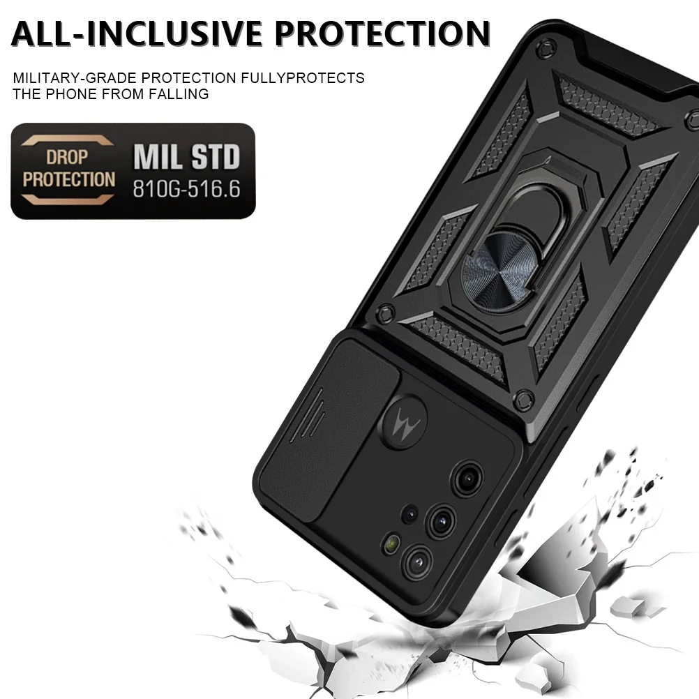 Phone Case Shockproof Armor Case For Motorola G62 G60S G54 5G Camera Lens Protection Fundas For G9 G04 G24 G10 G14 G24 4G Plus Play Power
