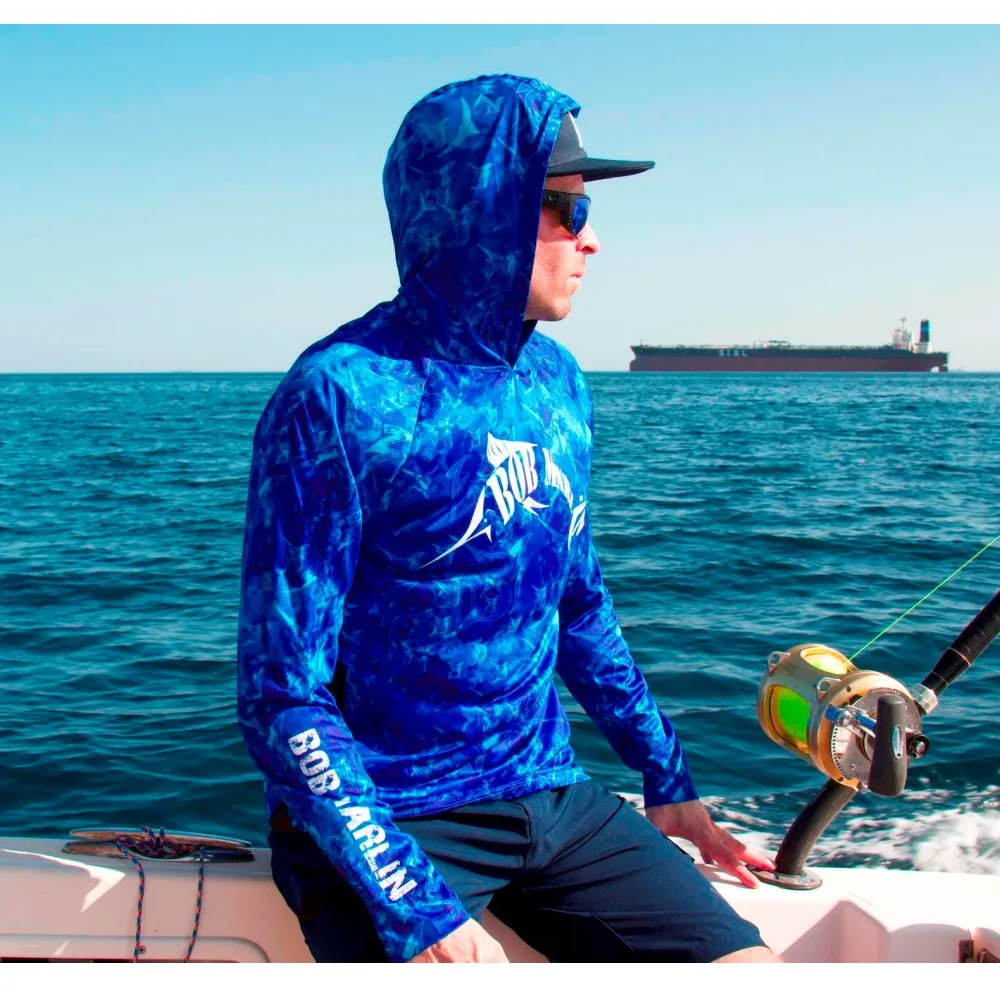 

2023 New Fishing Performance Hoodies Long Sleeve Shirts Quick Dry Breathable Men Fishing Uv Protection Clothing Camisas Ce Pesca