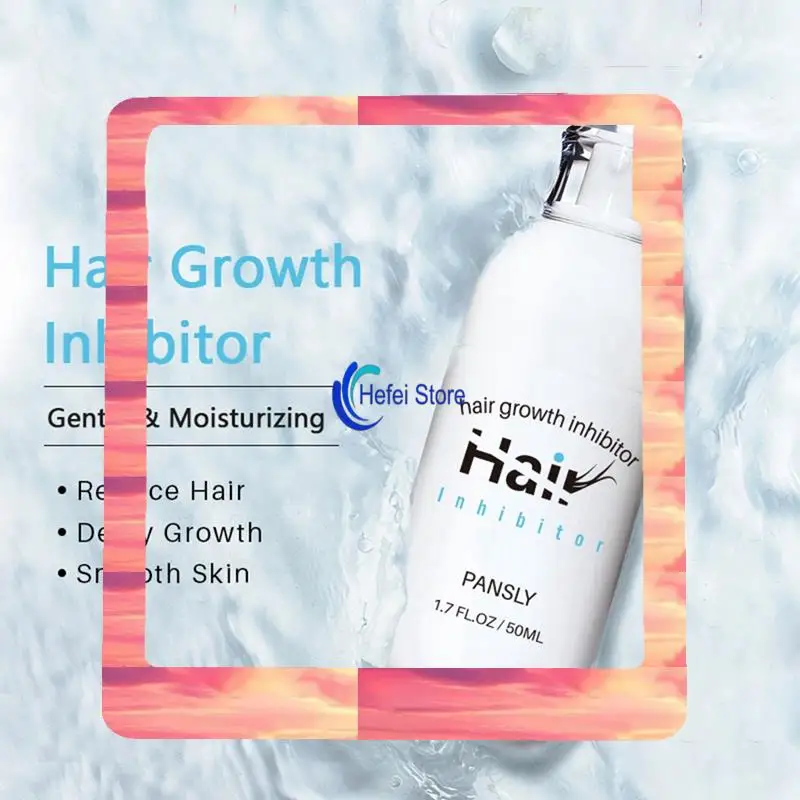 24-Hour Delivery 6X PANSLY Hair Growth Inhibitor Facial Removal Cream Spray Beard Bikini Intimate Face Legs Body Armpit Painless