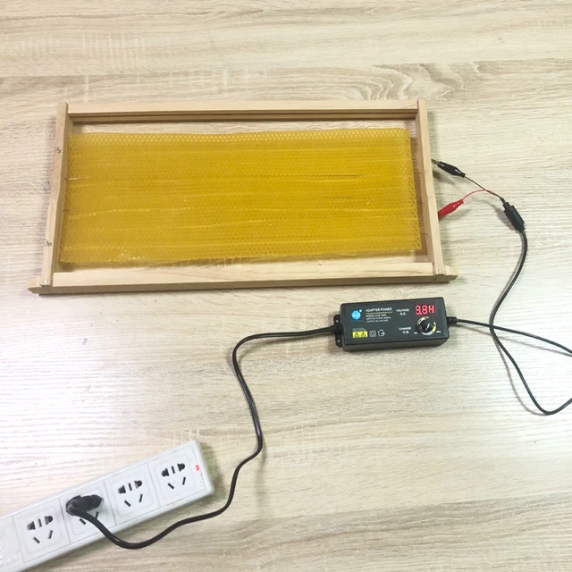 Hőmérséklet Állítható Méhészet Elektromos Beágyazó Fűtőkészülék Méhkas Szerelő Berendezés Méhész Méhkultúra Szerszámok - Image 5