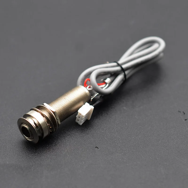 Jack Endpin Per Chitarra E Ukulele - Presa Mono In Rame Per Pickup, Diametro 1.3-1.4cm - Foto 2