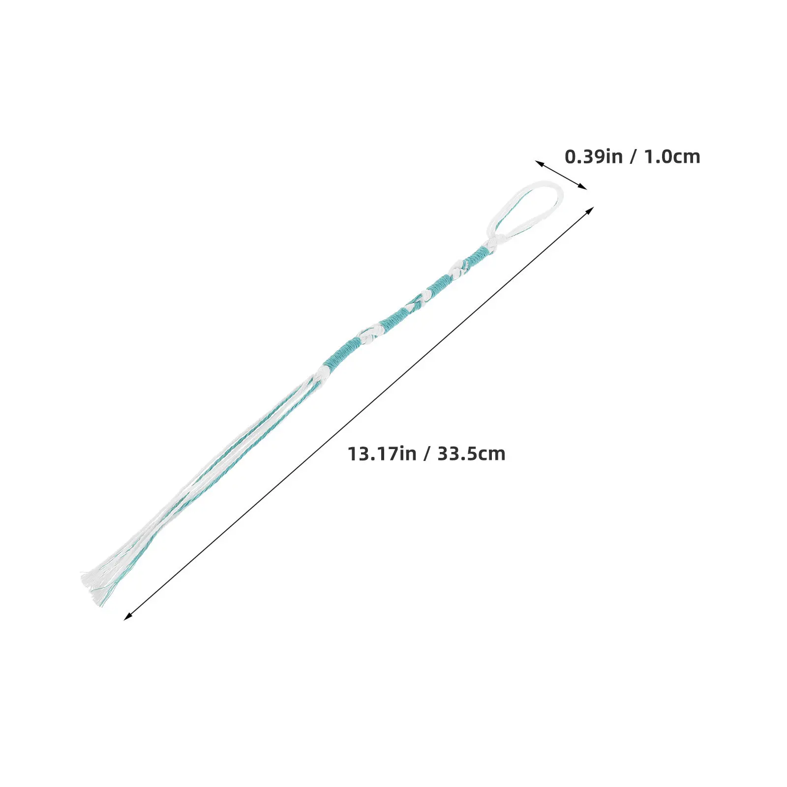 8Pcs Tzitzits Tassels 전통 히브리어 기도 숄 액세서리 바지 청바지 남성용 홈 장식 장식품