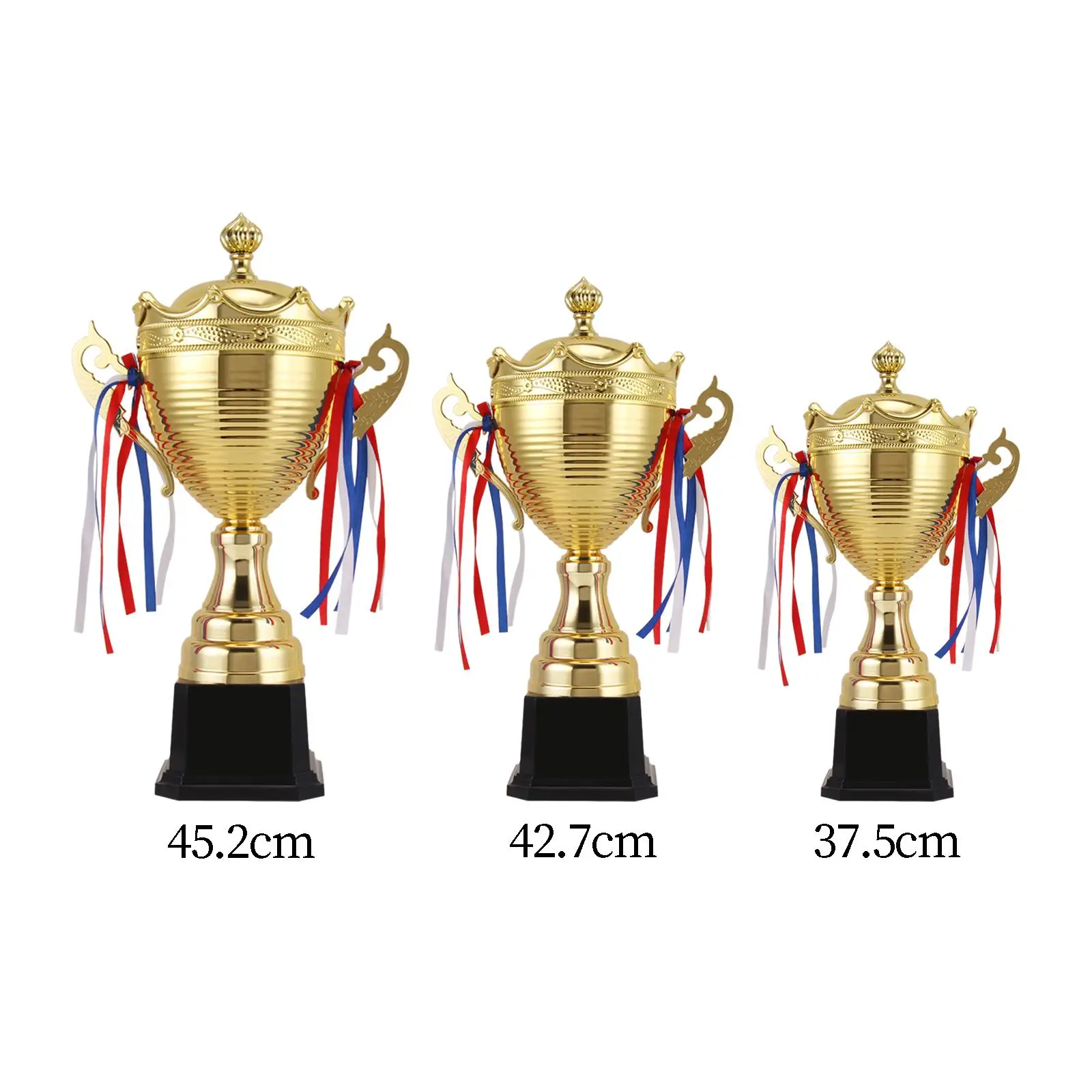 

Kids Metal Trophy Cups Award Trophies Cup Multifunctional Decorative PP Base Party Favors Rewards Prizes for Competitions