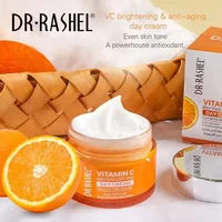 DR.RASHEL Vitamin C Series Creams Refreshing Non-Greasy Day Cream With Sun Protection Comprehensive Care And All Skin Needs 50g 2