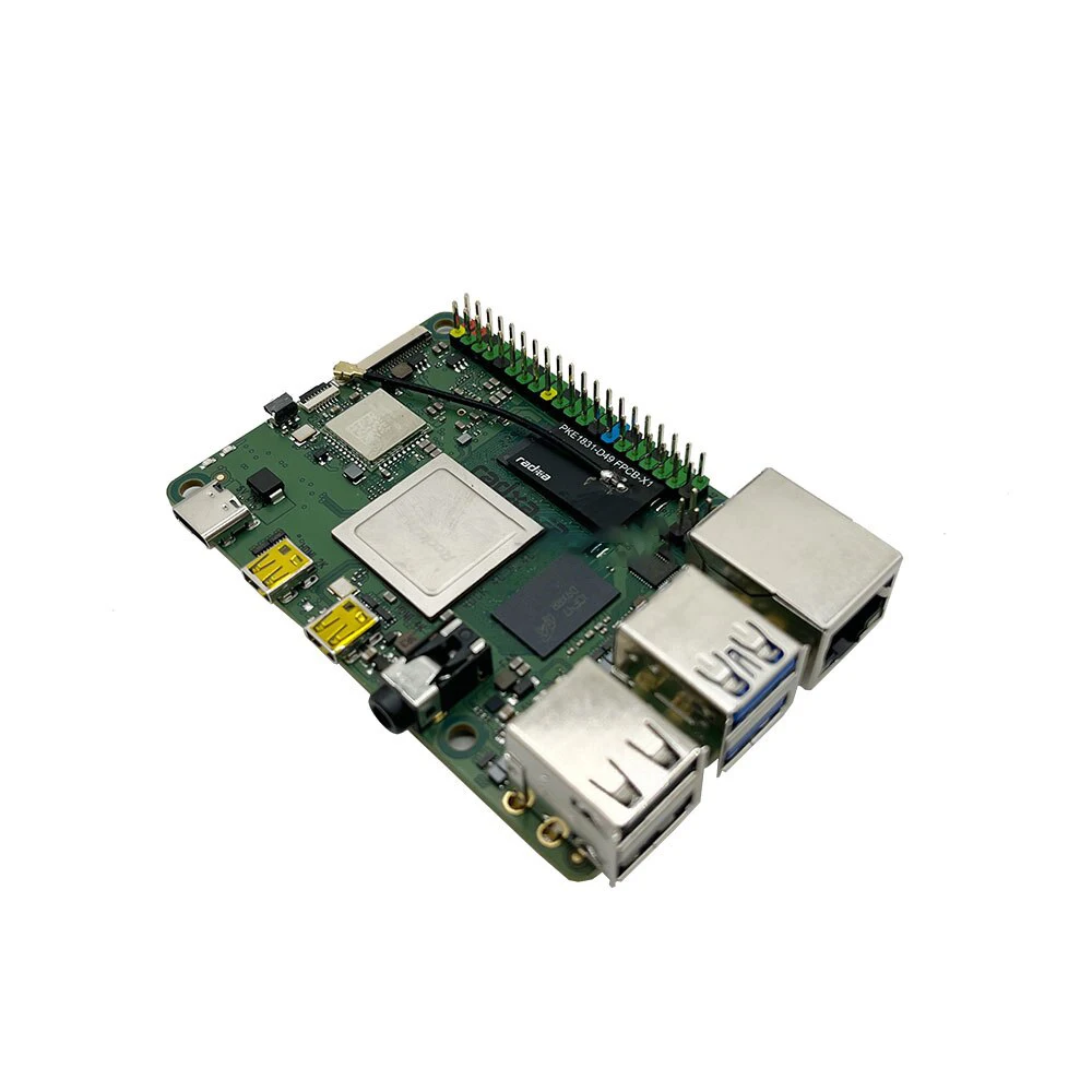 Smartfly ROCK Pi 4C ÷ ̱  ǻ, ȵ̵ 11,   20.04,  ý , 4GB SBC Ĩ RK3399 -T