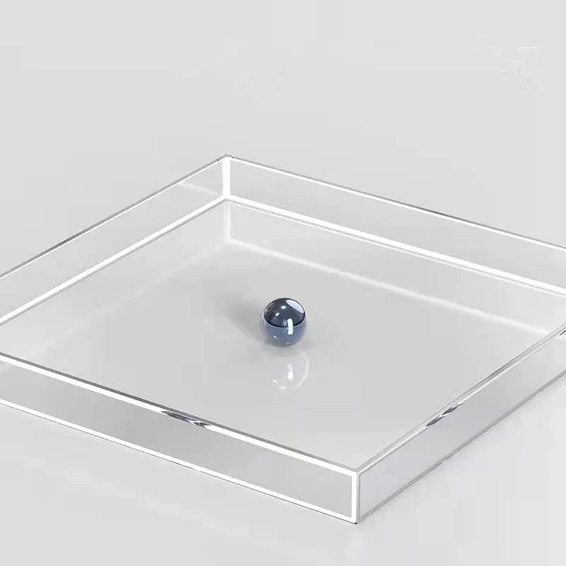 Description Picture 5 of itemTransparent Acrylic Water Tank Shallow Sink Photo Studio Kit Tabletop Shooting Props Coffee Tray Desktop Cosmetics Storage Tray