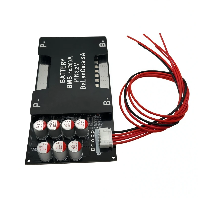 4S LiFePO4 배터리 보호 보드 14.6V 2000W 배터리 관리 시스템 150A/200A/300A (5.5A 액티브 밸런싱 기능 포함)
