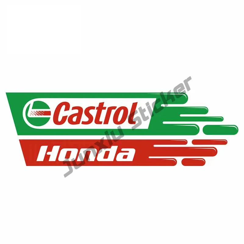 Креативные автомобильные стикеры водонепроницаемое Масло Castrol гоночные
