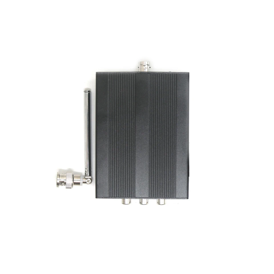 Trasmettitore TV UHF A 16 Canali In Alluminio Nero, Per Segnale Video Analogico Da Telecamere E Set-top Box, Alimentazione 12V