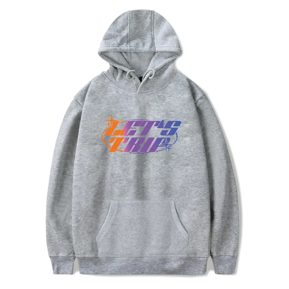thumbnail image 1 of Sudadera unisex de manga larga con capucha y logotipo de Let's Trip de Sturniolo Triplets, para hombre y mujer, 1 of 5