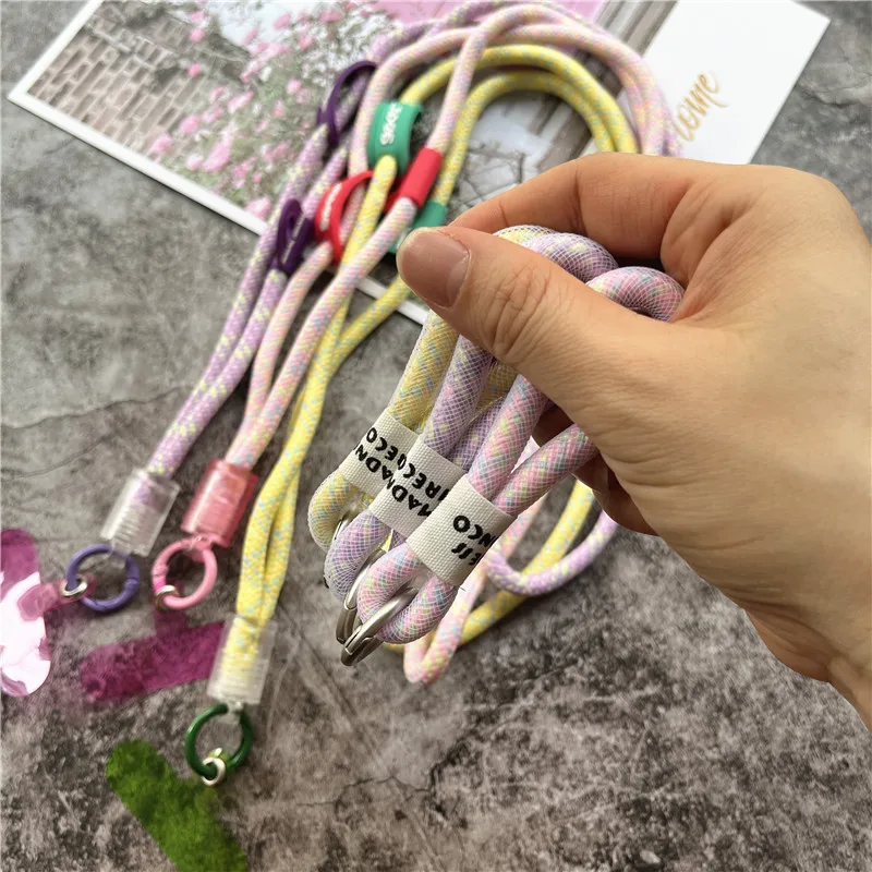 Premium Phone Charm with Detachable Lanyard and Crossbody Strap