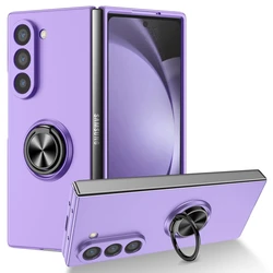 Ultra Thin Foldable Matte PC Case - Anti - Fingerprint Shockproof Cover for Galaxy Z Fold2 5G (PL)