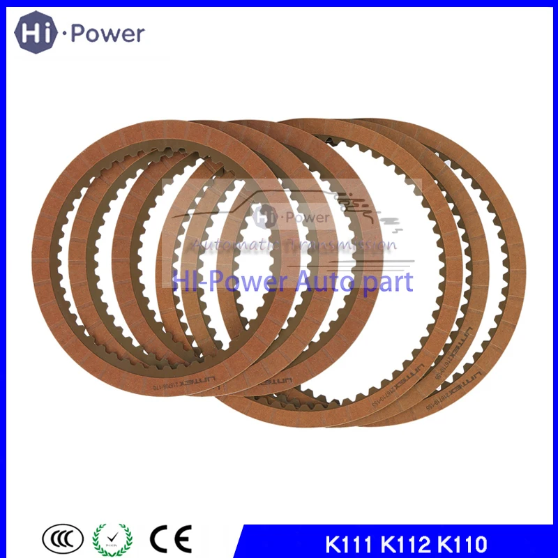 K110 K111 K112 Automatic Transmission Friction Kit Clutch Plates For