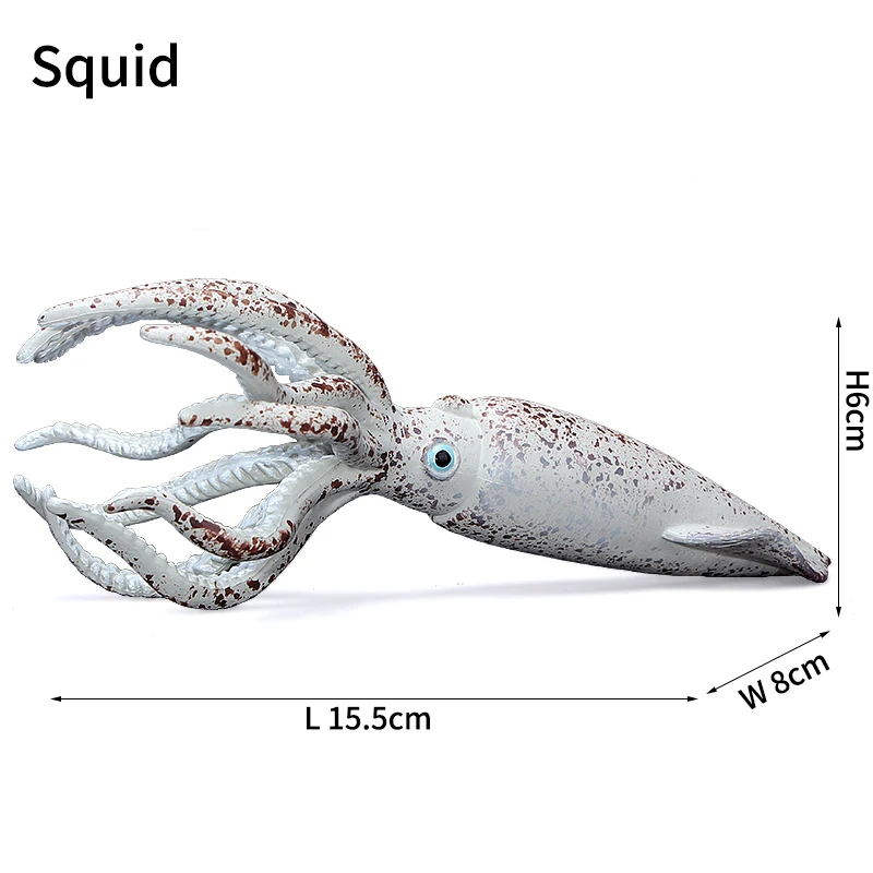 Realistic Sea Life Figure Toy - Shark and Whale Ocean Animal