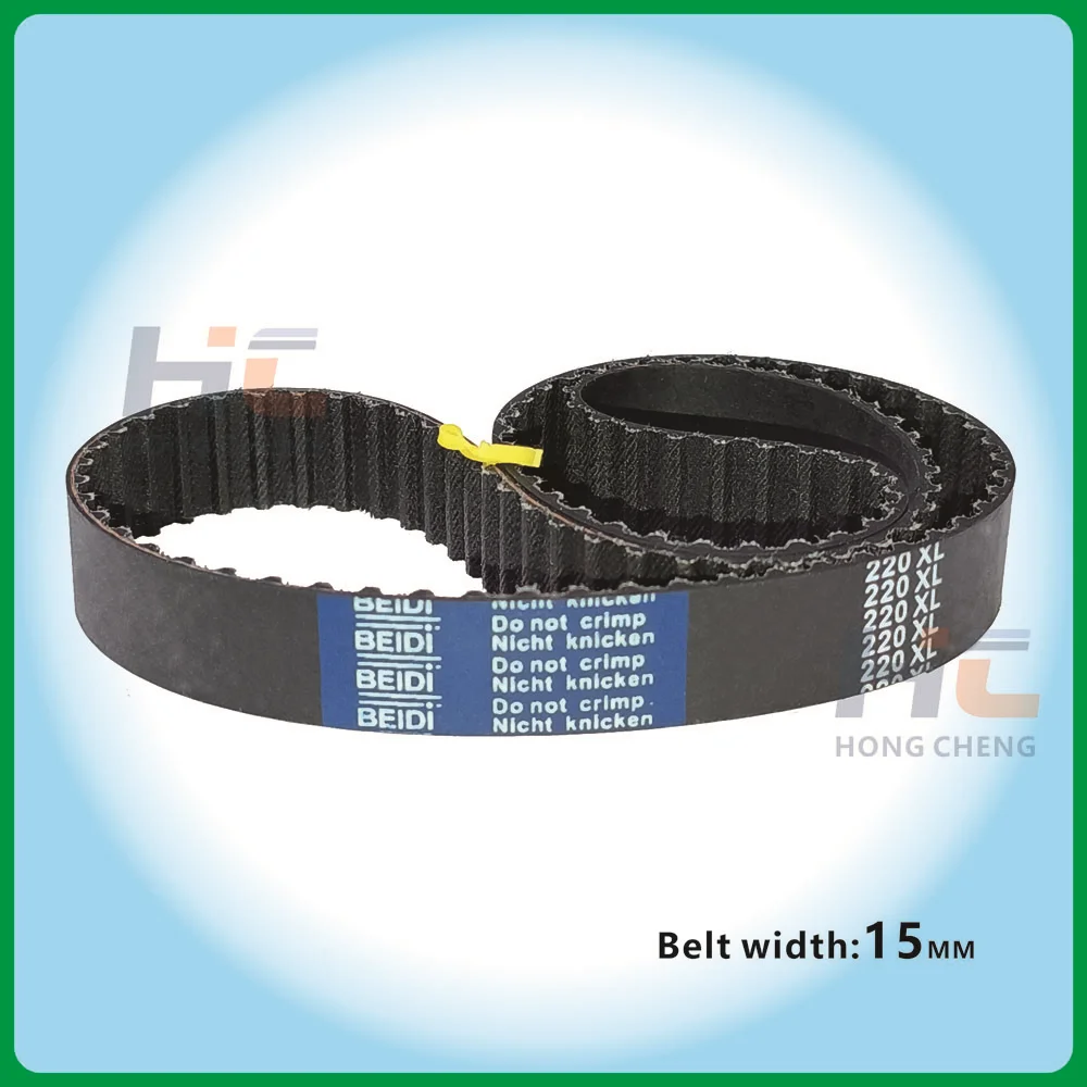 벨트 둘레, 106325mm, XL 타이밍 벨트, 고무 동기식 벨트, 60xl 70xl 80xl 90xl 100xl 120xl 128xl XL 드라이브 벨트