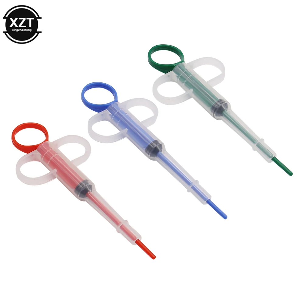 

Pet Medicine Syringe Tablet Pill Gun Pills Capsule Push Dispenser Medicine Water Milk Injection Needle Dog Cat Puppy Feeder Kit