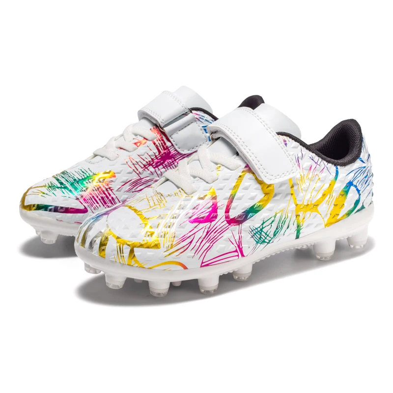 Stylish Children's Low-top Football Boots - Non-slip and Wear-resistant Sports Footwear
