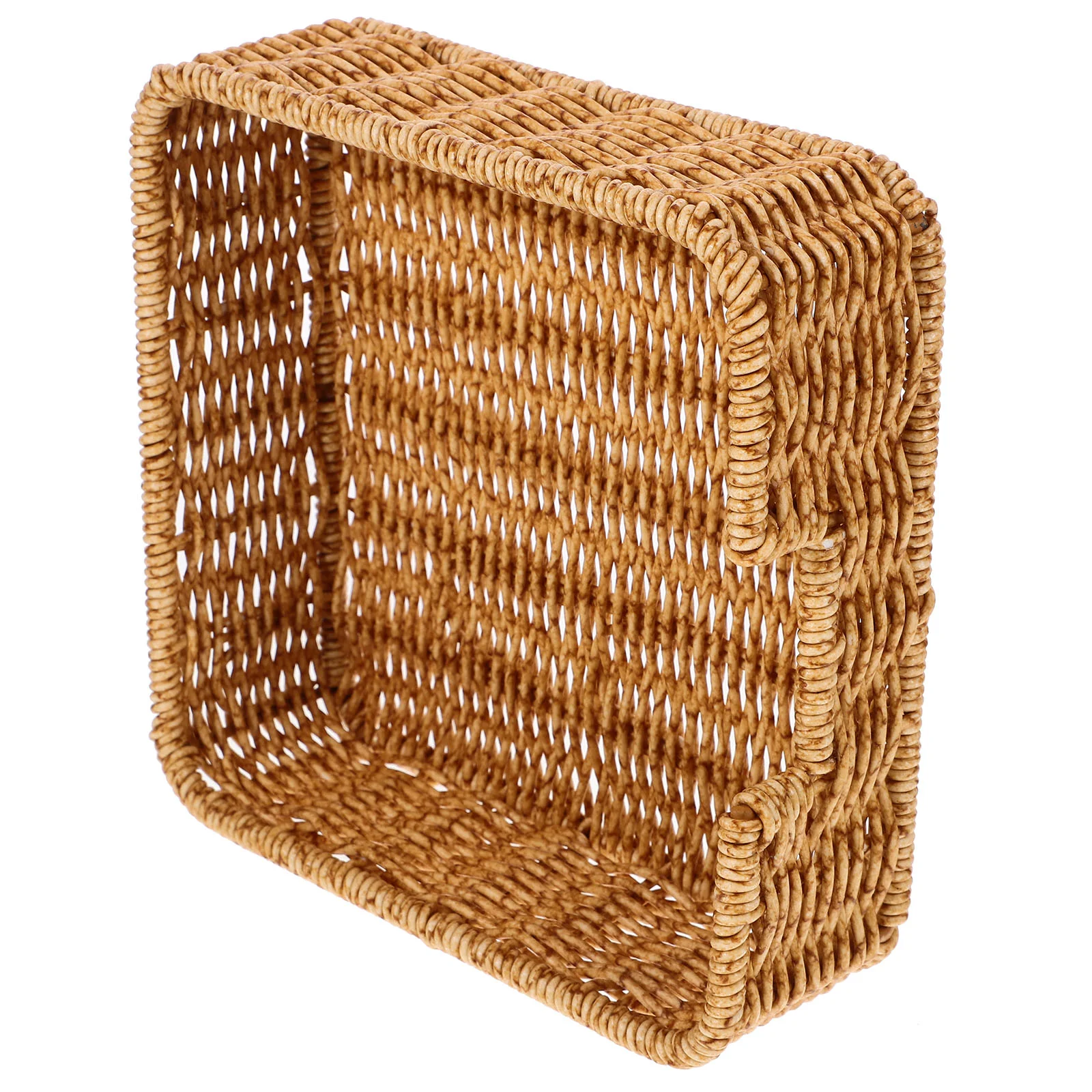 

Rattan Napkin Box Holders For Kitchen Farmhouse Indoor Table Paper Tissue Dining Room Decor Dinner Vanity