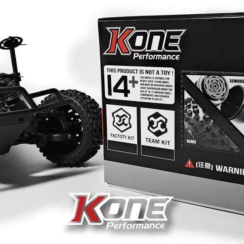 New Kkpit K1 V2 Version Remote Control Model Frame Electric Off-Road Short Truck Desert Truck Tyrannosaurus Shell With Tires Car 5