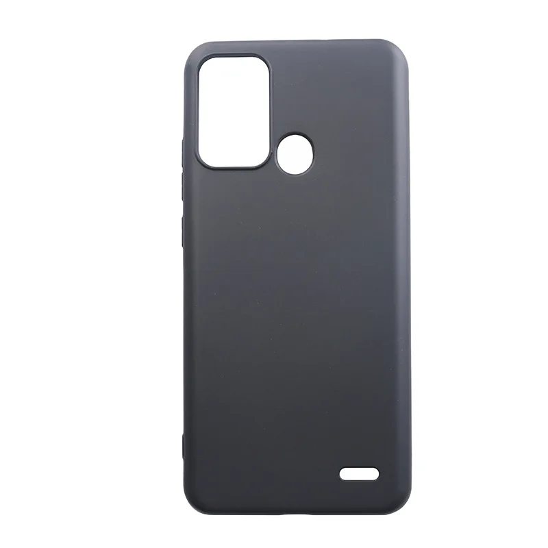Premium Black Soft Silicone Phone Case - Sleek and Durable TPU Protective Cover