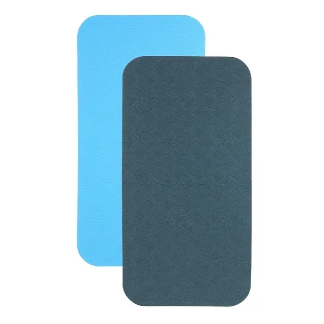 2Pcs Yoga Mat Home Fitness Plate Support Exercise Mat Tpe Thickening Sports Anti-slip Knee Kneeling Mat