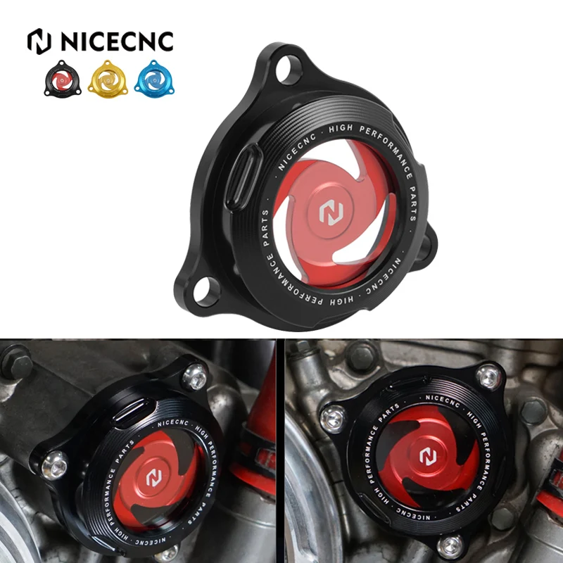 

NICECNC Крышка масляного фильтра двигателя Прозрачная защитная крышка для SUZUKI DRZ400S DRZ400 DRZ400E DRZ400SM 2000-2022 2021 2020 2019