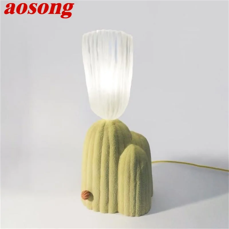 

AOSONG Nordic Table Lamp Contemporary Creative Desk Lighting LED Home Decor Bedside Living Room