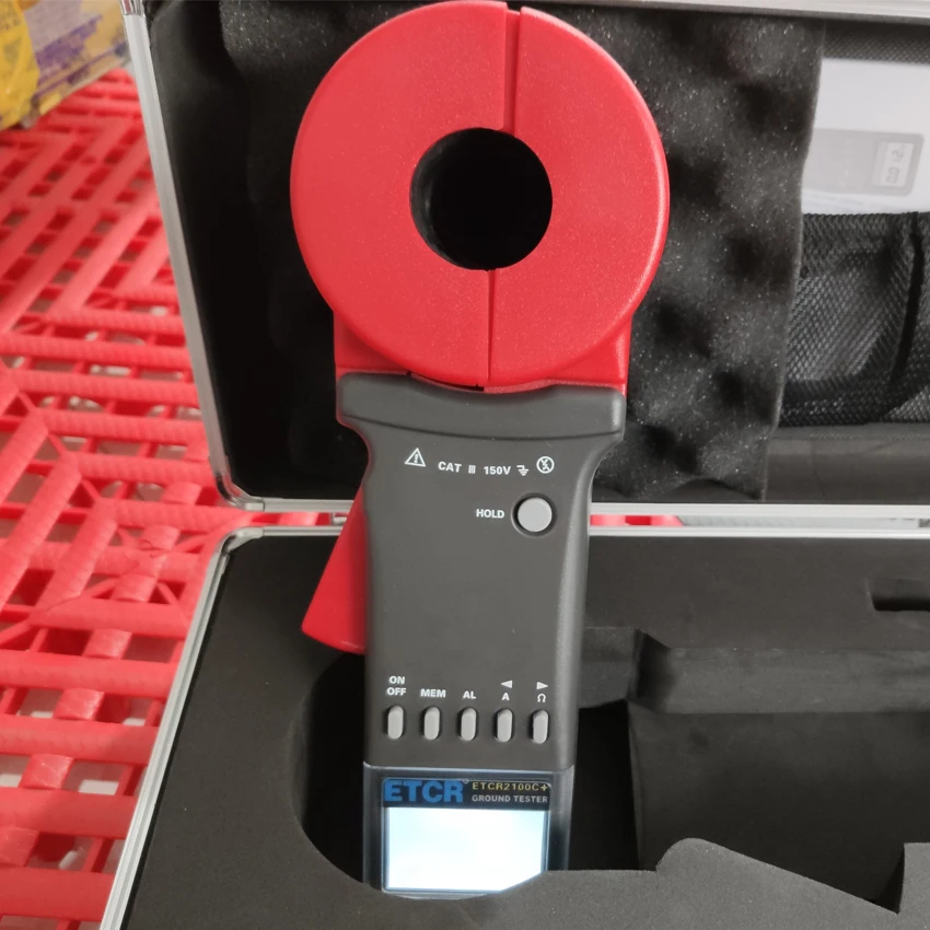 Etcr2100c+ Multifunction Clamp Earth Resistance Tester For Ground