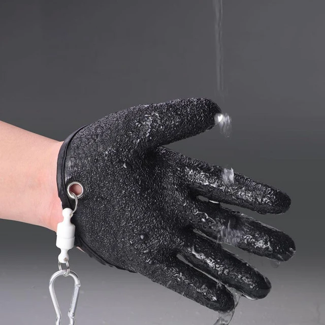 Professional Fishing Gloves Waterproof Anti-slip Puncture Proof Outdoor Fishing  Supplies For Men Women - AliExpress