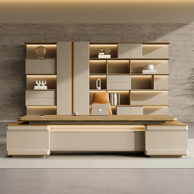 Light Luxury Conference Office Desk Executive Work Minimalist Designer Computer Desks Conference Quality Escritorio Furniture Light Luxury Conference Office Desk Executive Work Minimalist Designer Computer Desks Conference Quality Escritorio Furniture