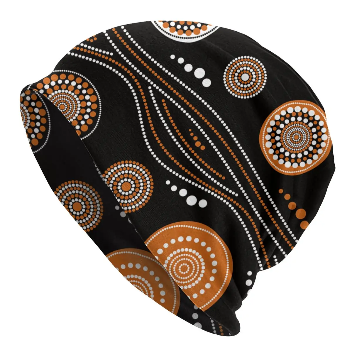 Australian Aboriginal Art Skullies Beanies Hats Authentic National