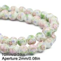 10mm pink green