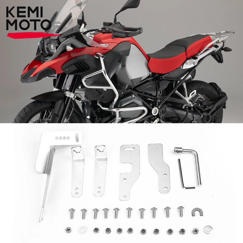 

Для BMW R1200GS Adventure R 1200 GS LC R1250GS декоративный алюминиевый ящик для инструментов левый боковой кронштейн аксессуары для мотоциклов