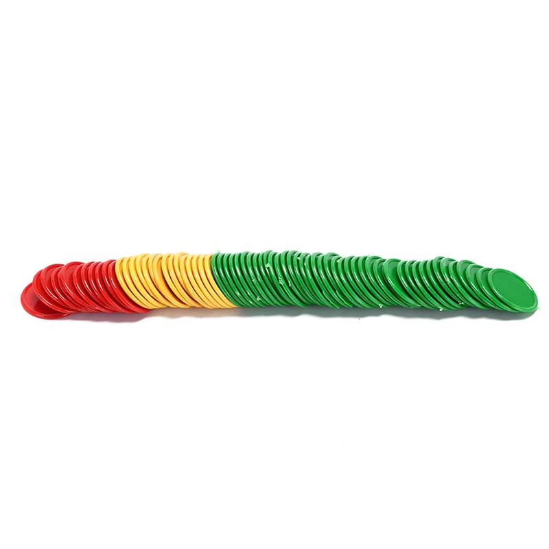 68pcs 32mm Plastic Chips Bingo Markers Token Fun Family Club Game Toy Creative Gift Accessories