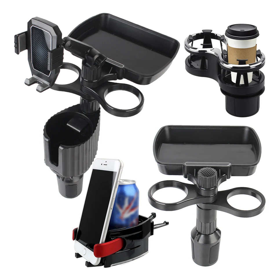 Copricintura Auto Supporto Auto 2 In 1 Per Tazza E Telefono - Base - Foto 8