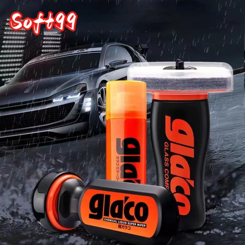 

Soft99 Japan Car Windshield Rain Repellent Glaco Glass Coat Car Glass Oil Film Removal Antirain Coating Anti-rain Treatment