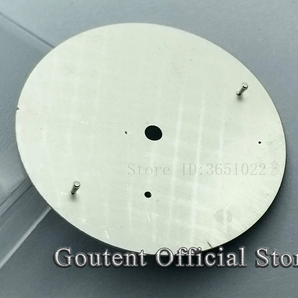 Watch Dial Kit ETA 6498 Seagull ST36 White Dial for Goutent 38.9mm