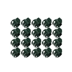 6 - Claw Dark Green Plant Support Clips for Orchids and Climbing Vines (20pcs)