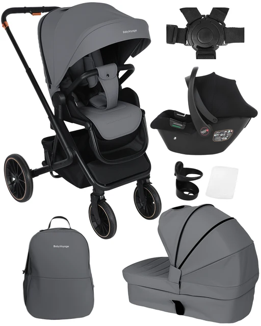 BabyVoyage – poussette pliable pour bébé de 0 à 4 ans, légère, pour nouveau-né, voiture de voyage, paysage haut 1