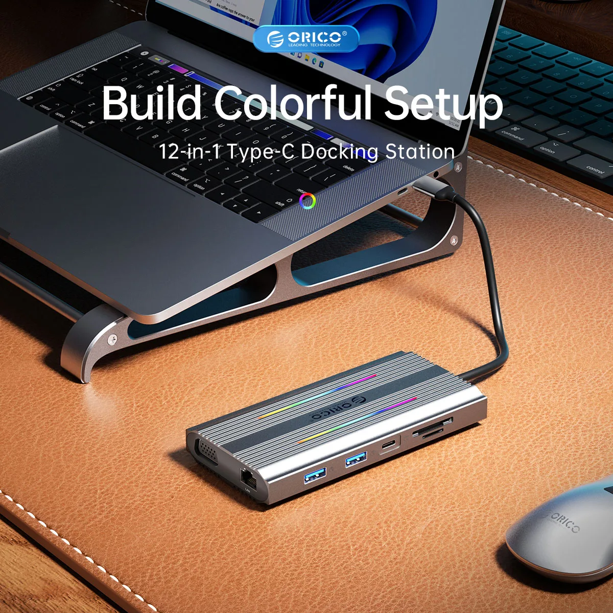 ORICO ŷ ̼ USB C , ƺ  PC ƮϿ SD ī , CŸ HDMI ȣȯ, 4K60Hz, PD100W, USB3.0, RJ45