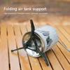 1pc Gas Tank Stand Folding Portable Easy Folding Tripod Stable Stand Universal Base Camping Stove Kettle Holder 1