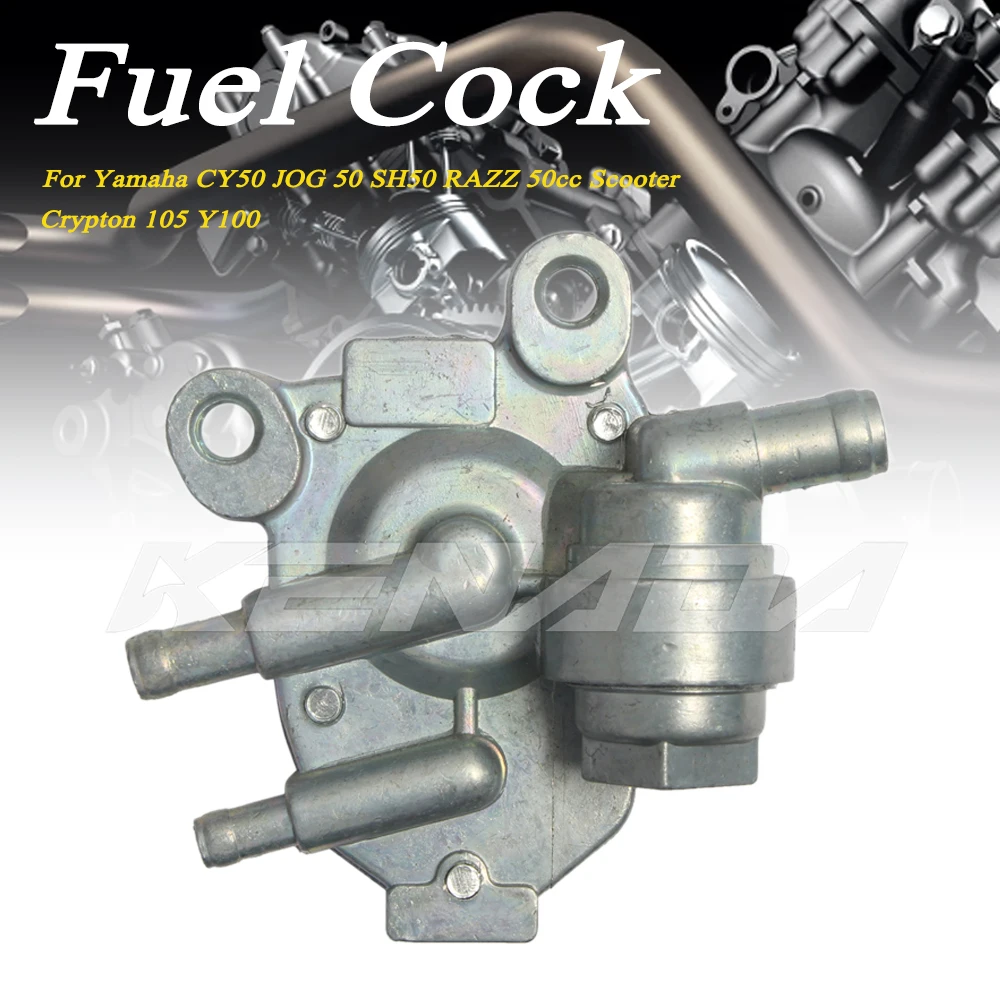 Per Yamaha Cy50 Jog 50 Sh50 Razz 50Cc Scooter Crypton 105 Y100 Rubinetto Carburante Moto