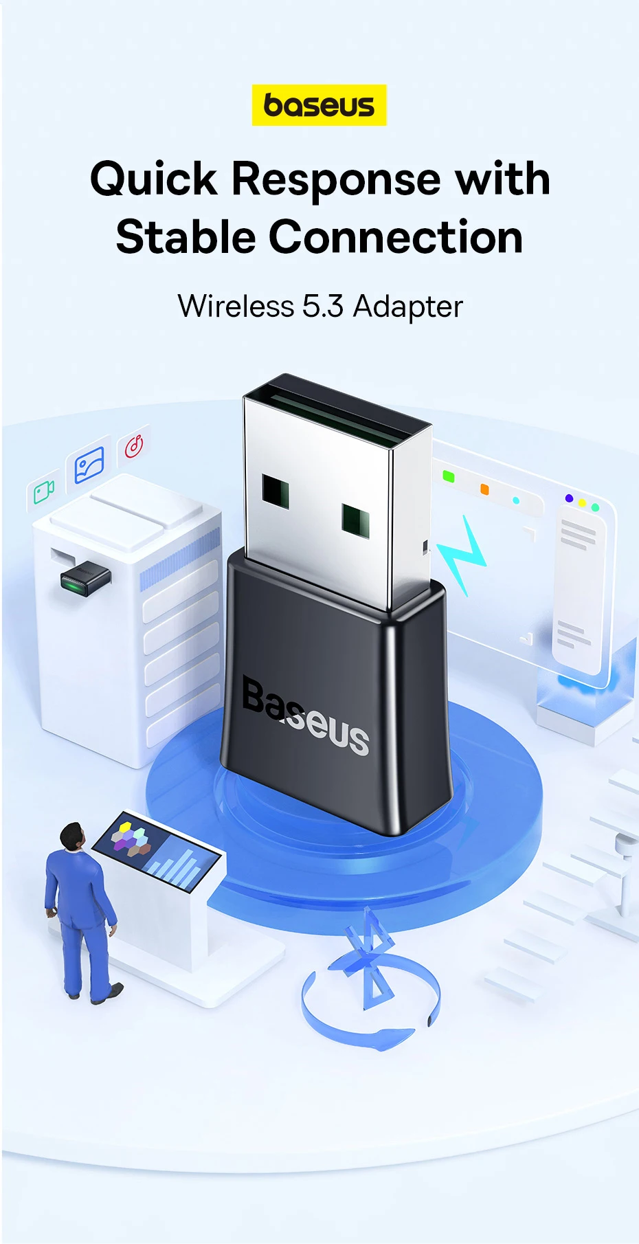 Bluetooth adaptör yaşam tarzı kullanımı
